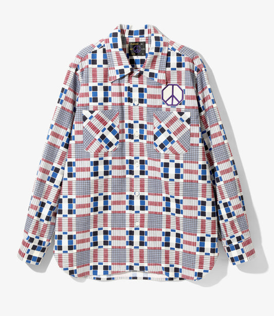 Printed Flannel Shirt