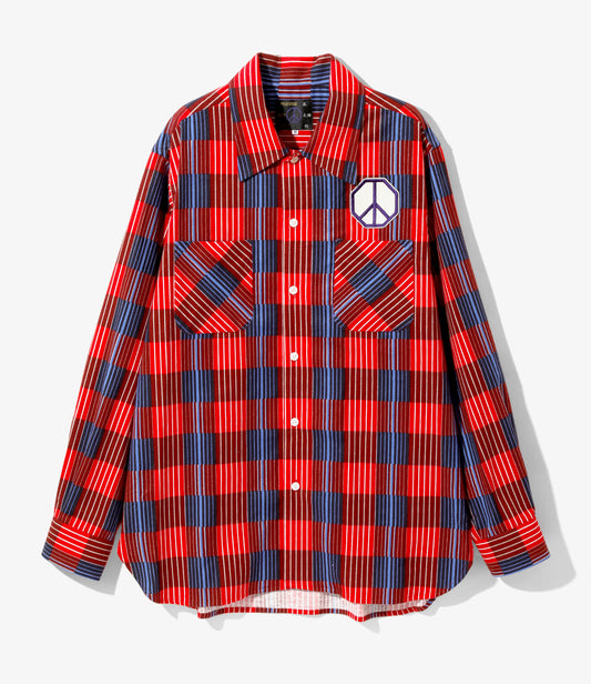 Printed Flannel Shirt