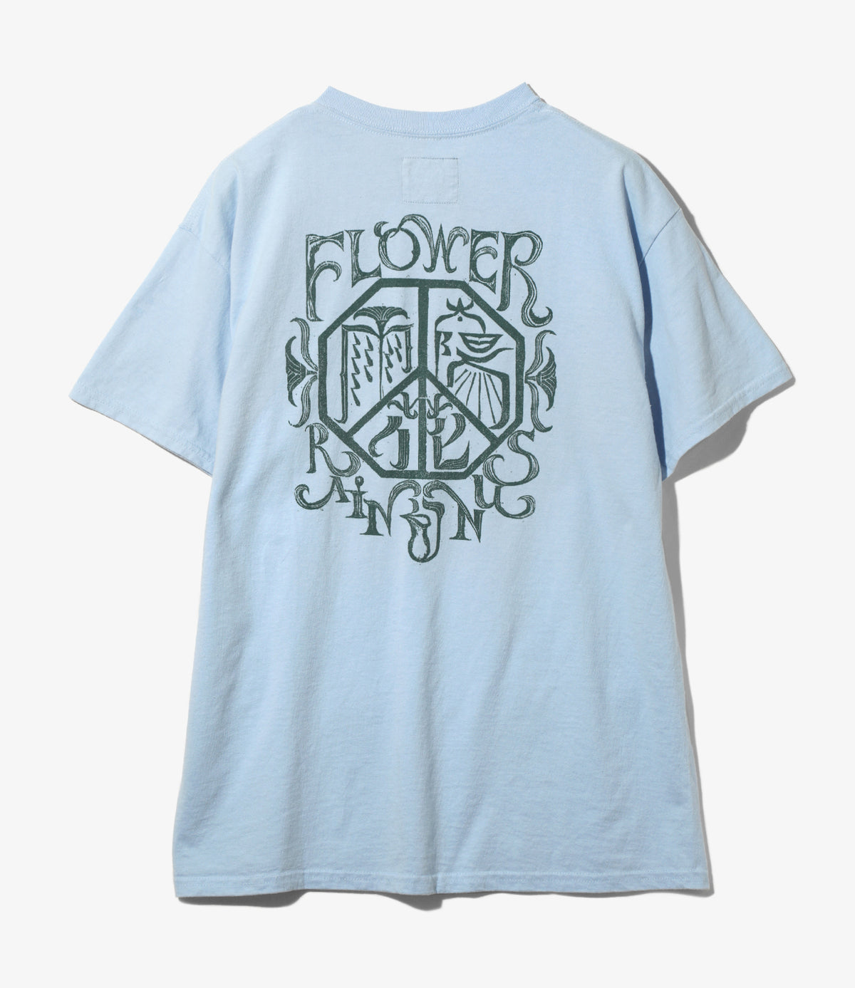 花太陽雨 x F.KITAMURA　Pocket Tee - Light Blue