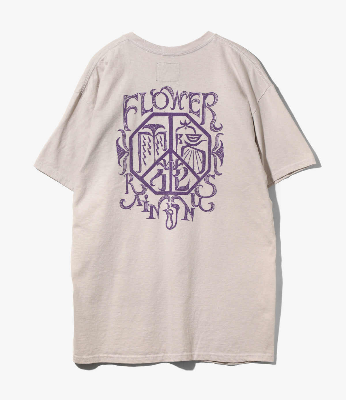 花太陽雨 x F.KITAMURA　Pocket Tee - Ice Grey
