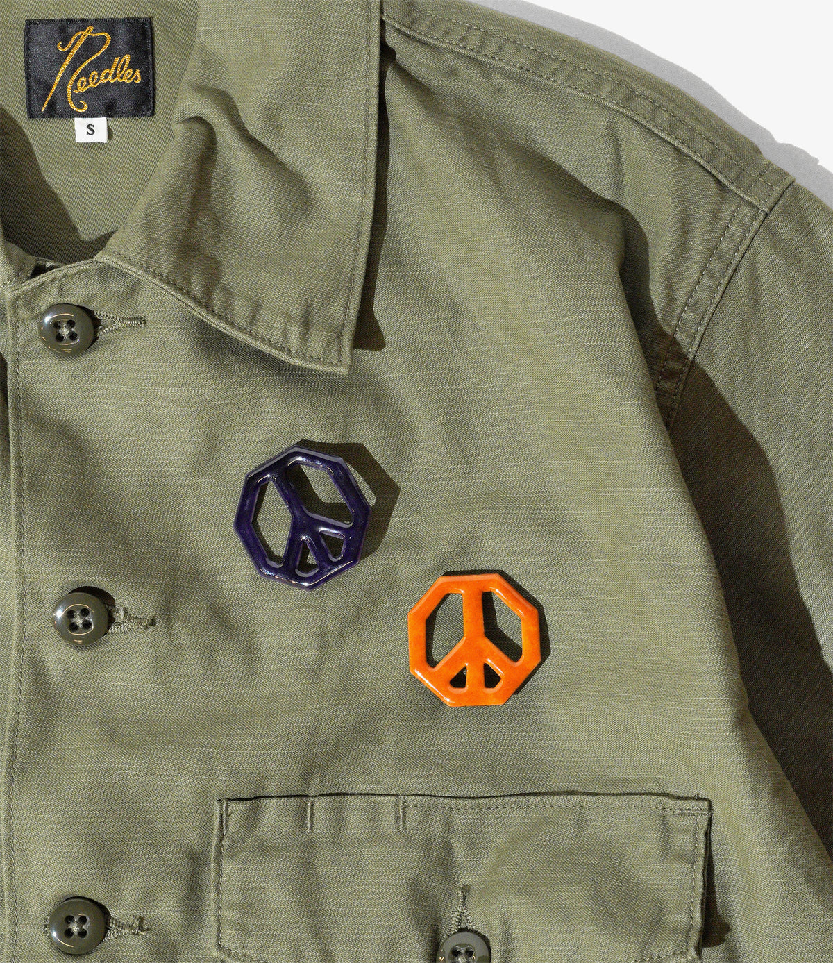 花太陽雨 x MEDO　Peace Mark Enamel Brooch