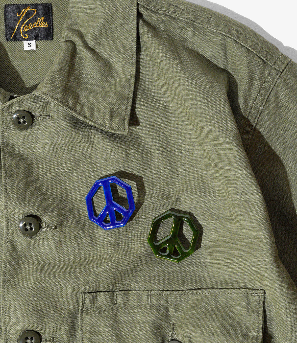 花太陽雨 x MEDO　Peace Mark Enamel Brooch